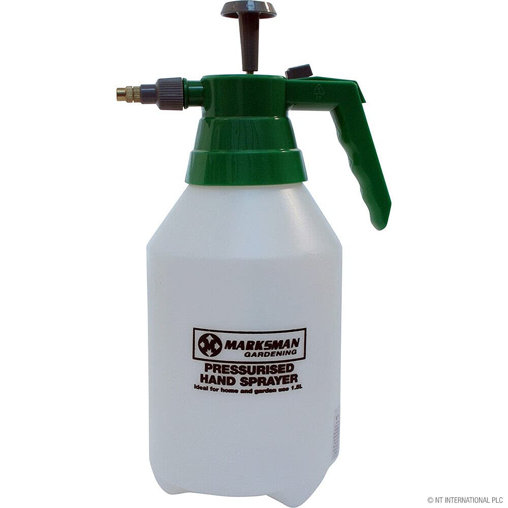 NEW 1.5L WATER SPRAY BOTTLE GARDEN PRESSURE SPRAYER WEED KILLER CHEMICAL FENCE