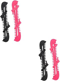 BESPORTBLE 4 Pares De De Gelo Adultos Crianças Guardas Portáteis Para Lâminas De Práticas Avançadas Cobertura De Sapatos De Patinação De Plástico Protetores De Lâminas