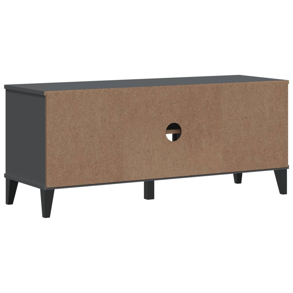 VIKEN stojak na buty szary antracyt 106 x 35 x 45 cm drewno wielowarstwowe