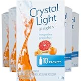 Crystal Light Singles, Tangerine Grapefruit, 10 Packets