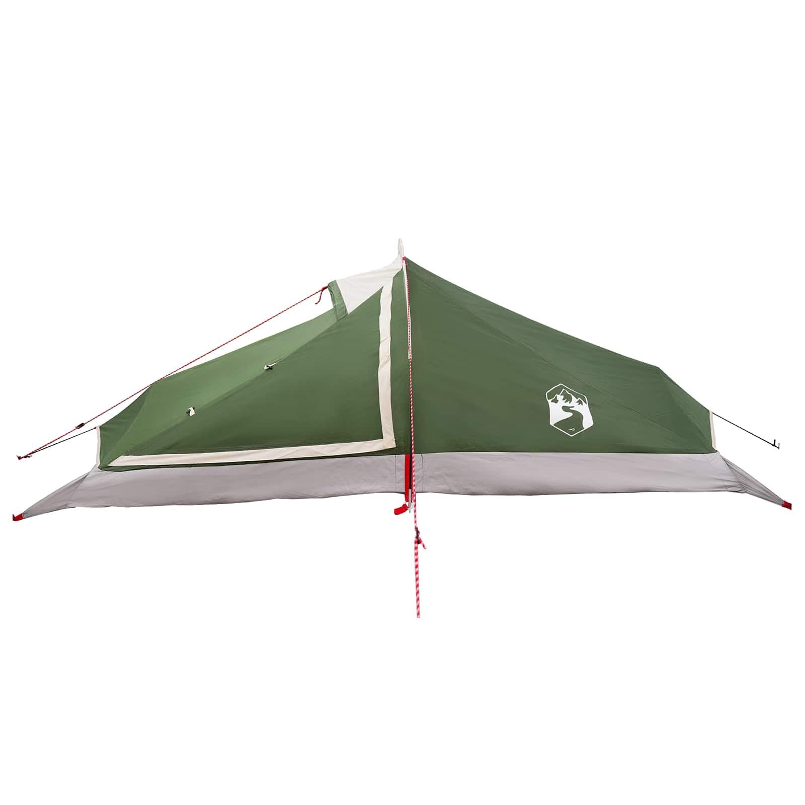 Tenda da Backpacking Verde 2 Persone | Poliestere 185T Impermeabile, Pali in Fibra di Vetro, Leggera 1,75 kg, 4 Stagioni