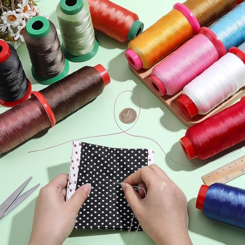 Set de 14 rollos de hilo de nylon 0.2mm de 1093 yardas miniatura 3