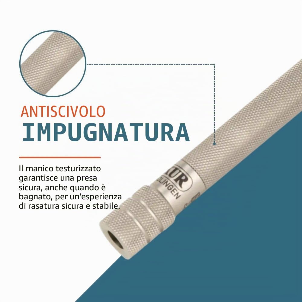 Merkur rasoio di sicurezza 23 acciaio inox