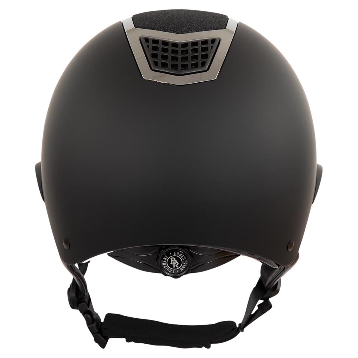 BR Lambda Plus - Casco de equitación (56-58 cm), color negro