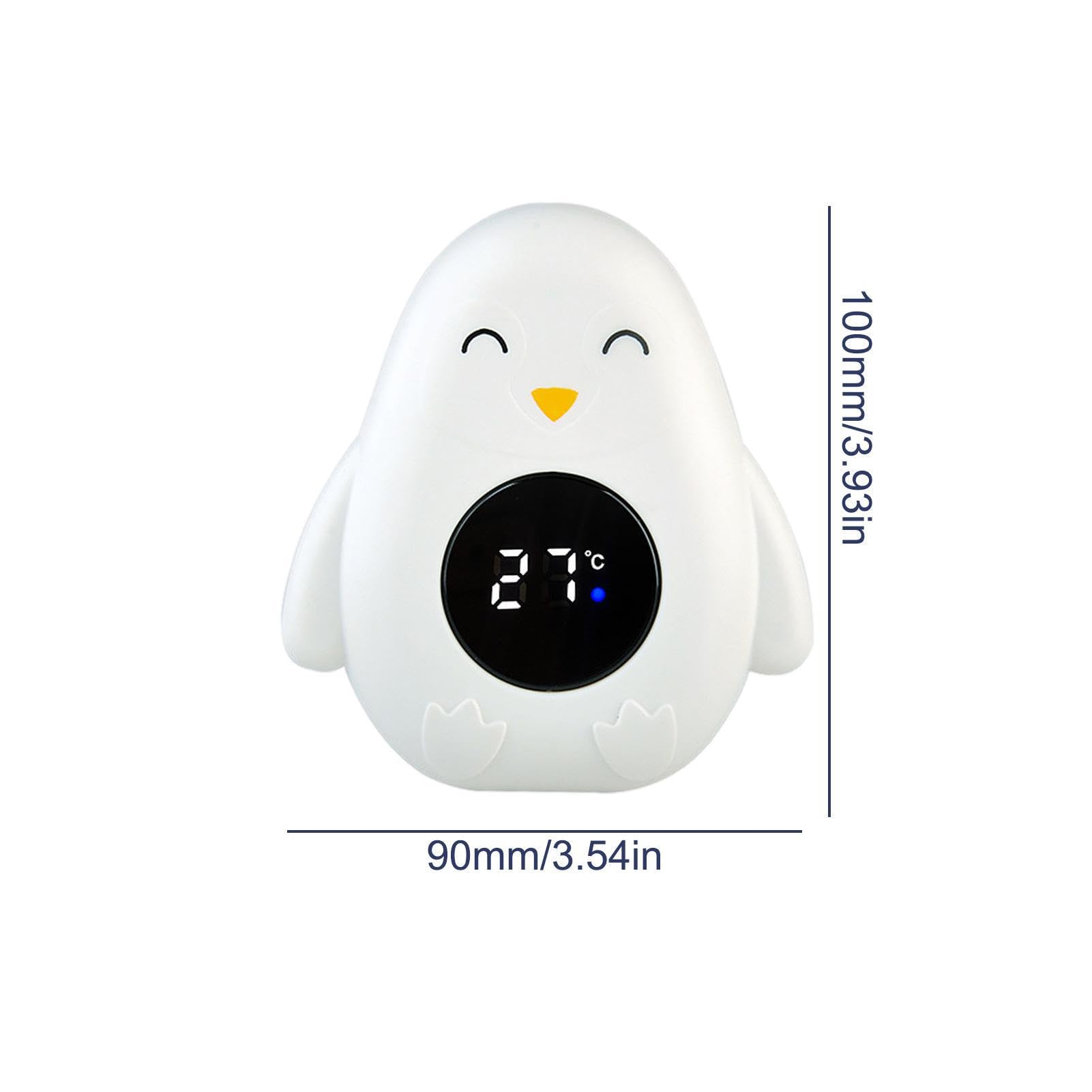 Thermomètre de Bain Numérique Manchot Pour Bébé et Nouveau-né Avec Écran LCD Tactile LED