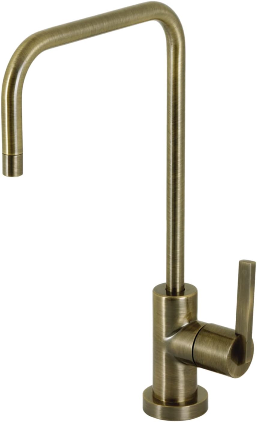 Kingston Brass KS6191CTL Continental Single-Handle Water Filtration Faucet, Polished Chrome