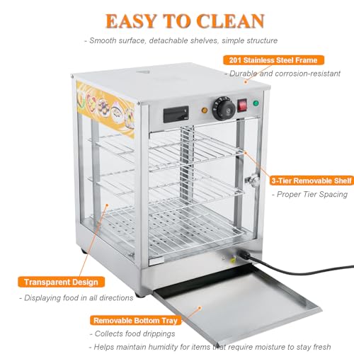 Commercial Pretzel Warmer Display Case