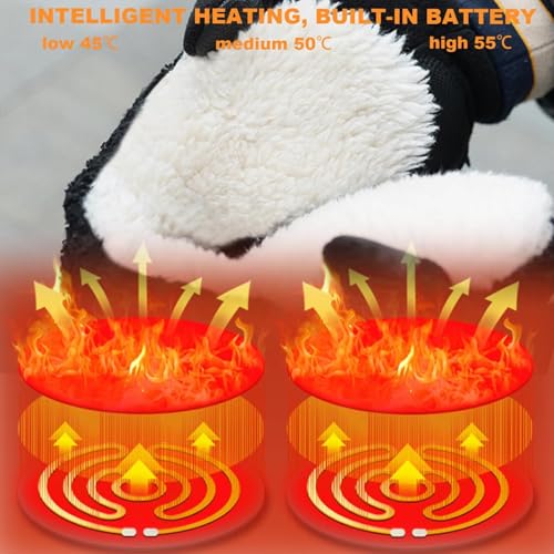 Oreilles chauffées d'hiver avec chauffe-oreilles doublées en polaire thermique