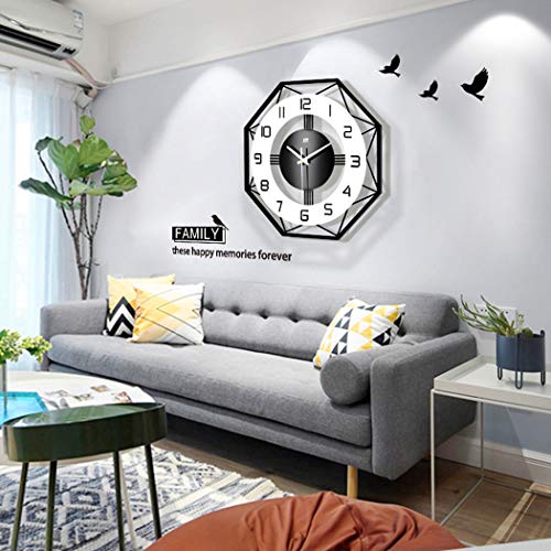 Horloges décoratives en quartz au design moderne et raffiné - 6