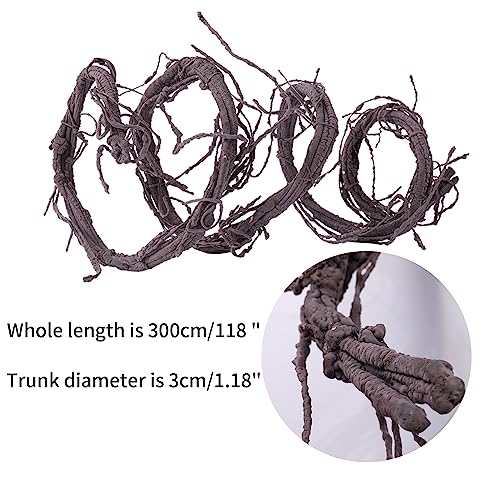 118flexiblelargeartificialfakereptileplantstreebranchestwigscherryblossomlianawallhangingwreathtrunkstickvinesgarlandweddinggardenxmashalloweenjungledecoration Urban Country Home Decor 118 flexible large artificial fake reptile plants tree branches twigs cherry blossom liana wall hanging wreath trunk stick vines garland wedding garden xmas halloween jungle decoration urban country home decor