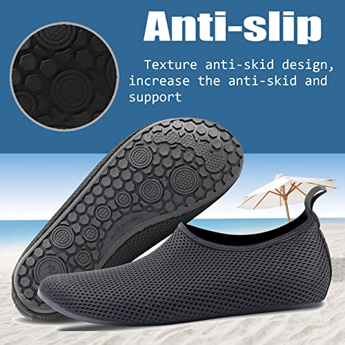 Water Shoes for Women Quick-Dry Aqua Socks Men Barefoot Shoes Swim Beach Accessories Slip-On Yoga Surf Aquatic Sports3