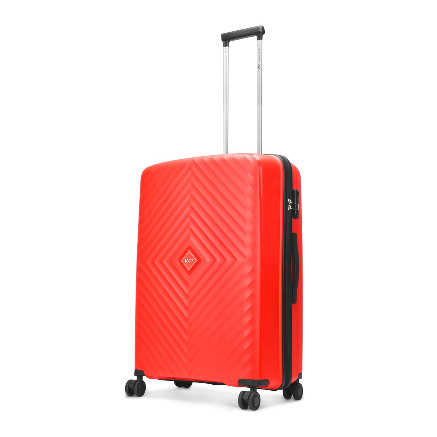 VIP Quad Active Check-in 66 cm (Medium) 8 Wheels Trolley Bags for Travel, Hard Case Lightweight Bag with Combination lock, Tough suitcase for travel (Red) (B0D4RYN3GR) Amazon Price History, Amazon Price Tracker