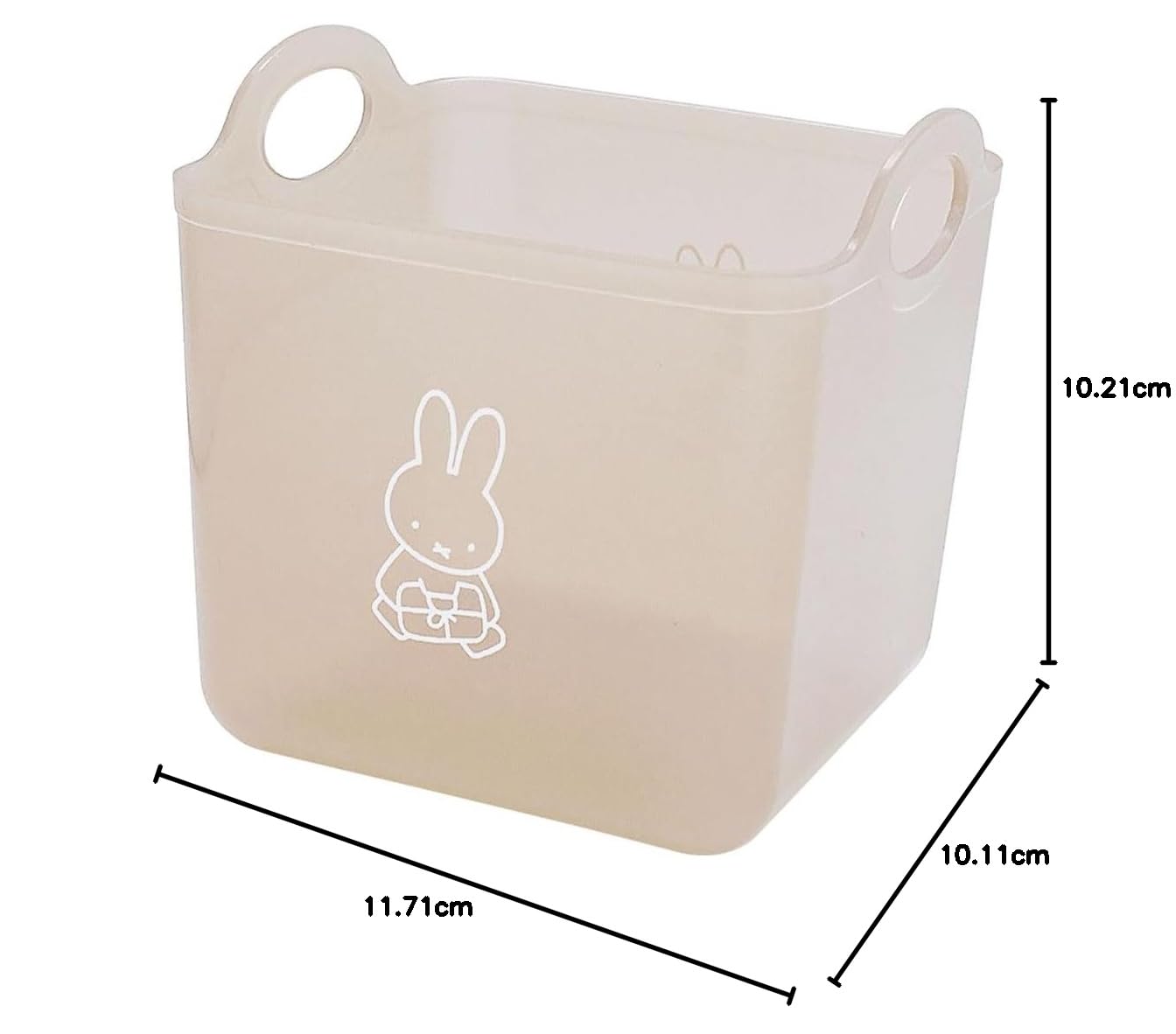 Amazon.co.jp: ティーズファクトリー ミッフィー ミニソフトバスケット