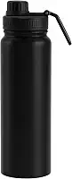 Garrafa Térmica 800 ml Inox Esportiva Preta – Squeeze Isolada a Vácuo para Academia, Trabalho e Viagens | Storeasy