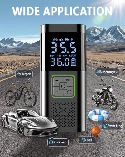 Image of TEMOLA Car Jumper Starter Portable, 12V Car Battery Jump Starter