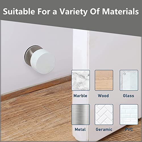 Weploda 2 Pezzi Fermaporta in Acciaio