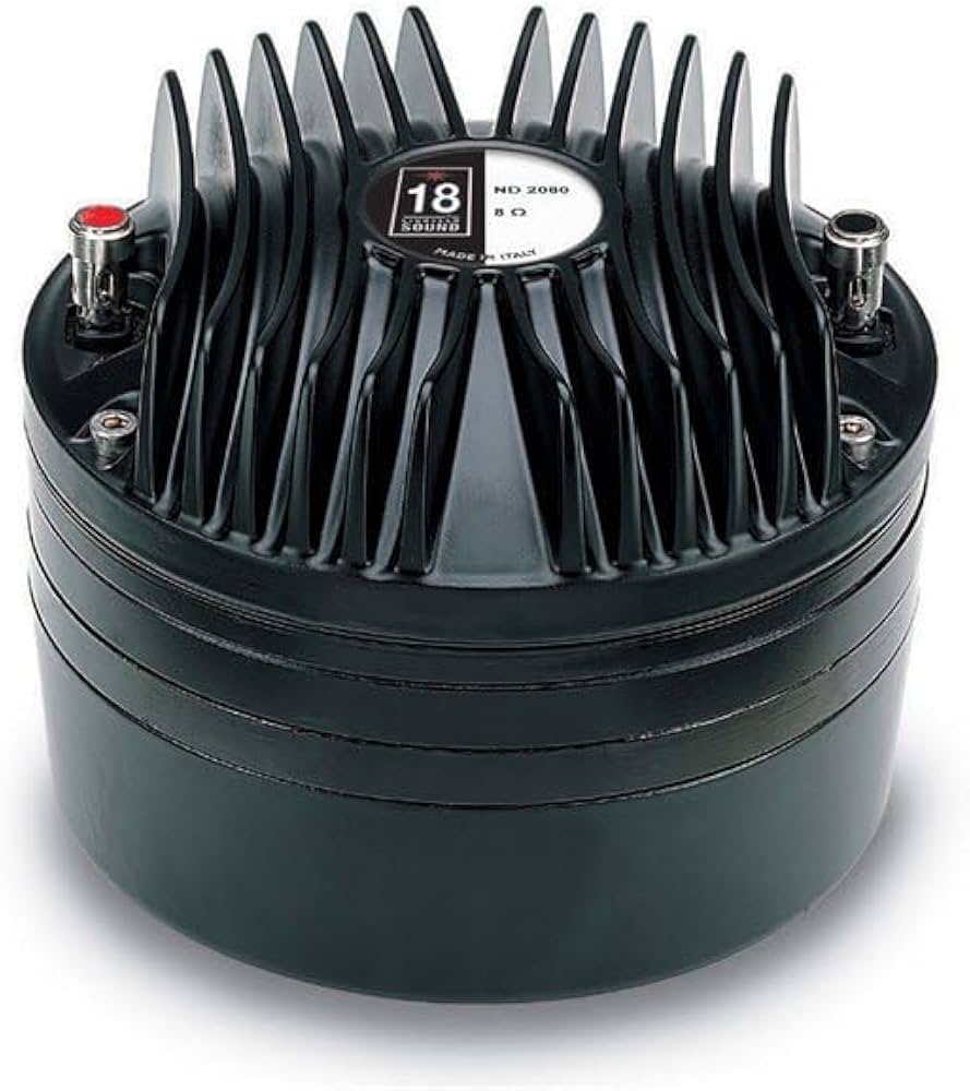 Amazon.com: 18 Sound ND2080-8 HF Driver Neodymium with 2 inch Exit