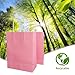 YADIAN 20 Pink Kraft Paper Gift Bags, Party Favor Bags Bulk with Handles, Goodies & Retail Bags for Christmas, Birthday, Crafts, Wedding & Party Supplies - 8.6'' x 6.3'' x 3.15''