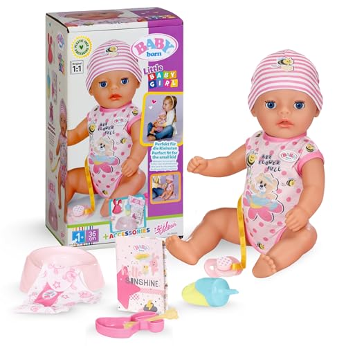 BABY born Lena (Little Baby Girl) - 36 cm große Babypuppe - 7 Funktionen...
