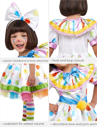 Disfraz de Payasita para Niñas 4T miniatura 4