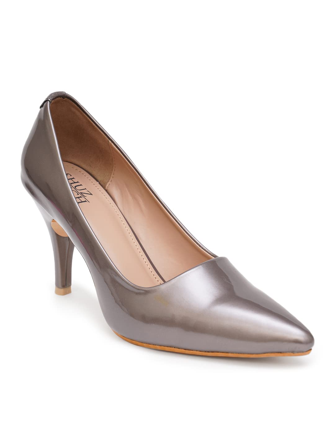 Shuz TouchWomen Solid Casual Stylish All Season Heeled Belly Pump