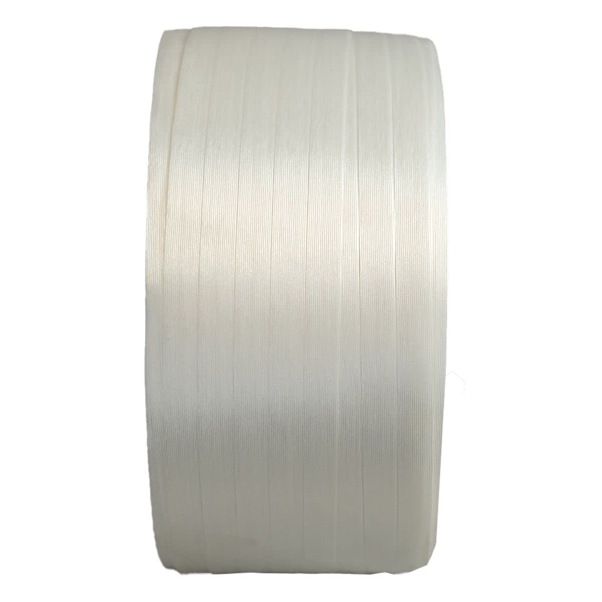 Lote de 7 flejes hilo a hilo 13 mm x 1100 m incluye 1 GRATIS - Fleje textil de alta resistencia 375kg - TECPLAST LFF1