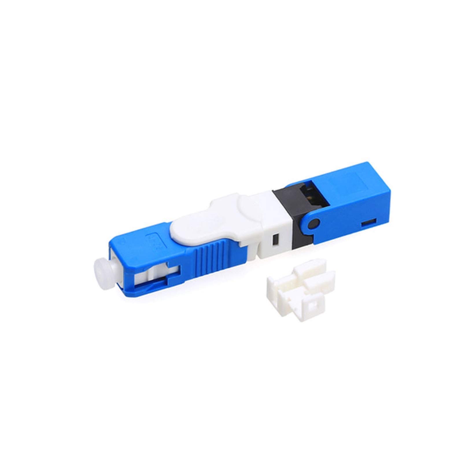 Adaptateurs de connecteur à Fibre Optique Rapide Connecteur Rapide de la Fibre Optique de la Fibre Optique de l'UPC (Color : 100pcs UPC)