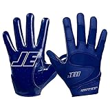 Cutters American Football Handschuhe JE11 Signature Series - Navy Gr. XL
