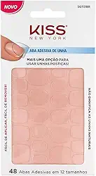 Kiss New York Aba Adesiva de Unha Postiças