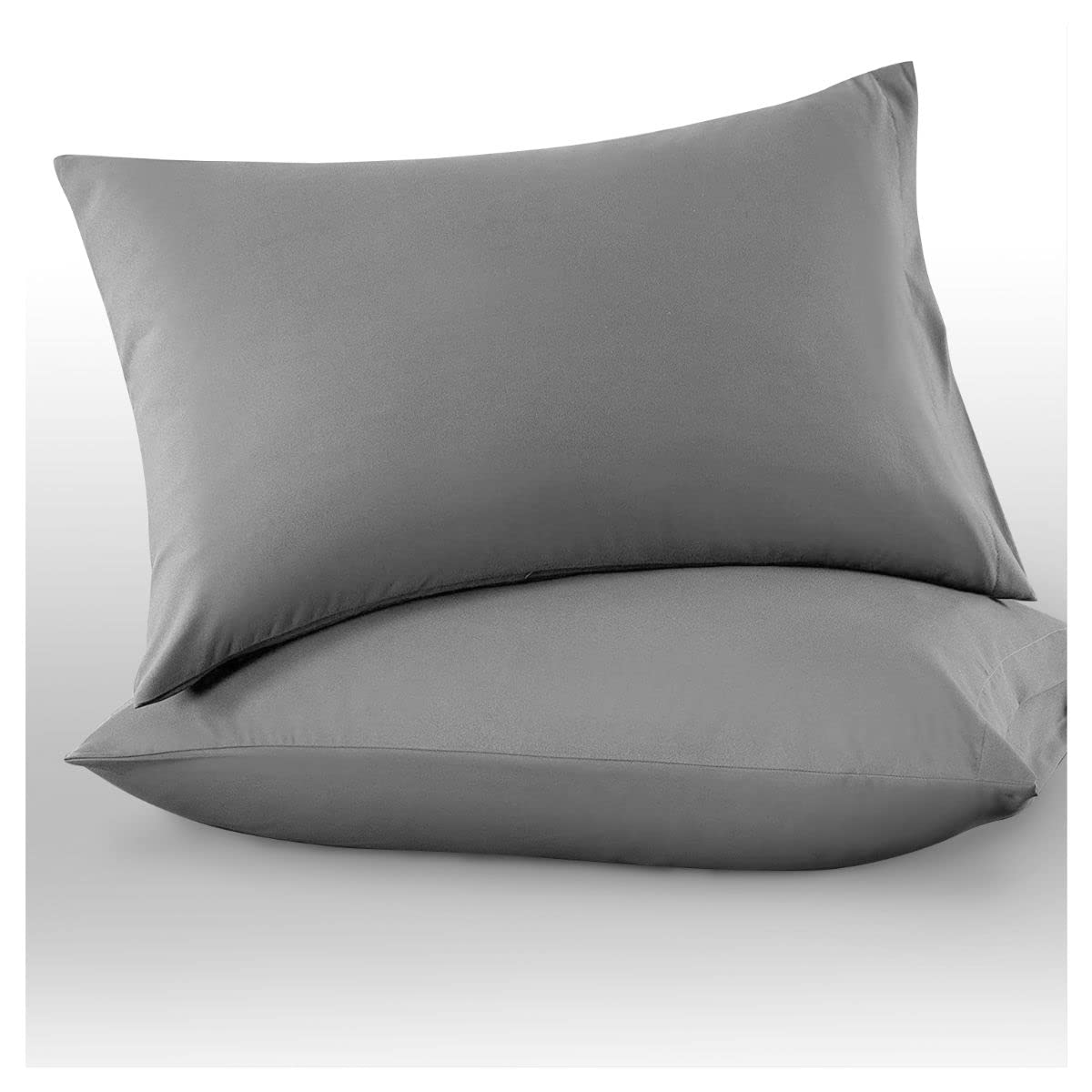 Gc Gaveno Cavailia Grey Microfiber Pillow Cases, 2 Pack