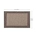 COSY HOMEER 28X18 Inch Washable Kitchen Rug Mats are Made of Polypropylene Square Rug Cushion Which is Anti Slippery and Stain Resistance,Brown