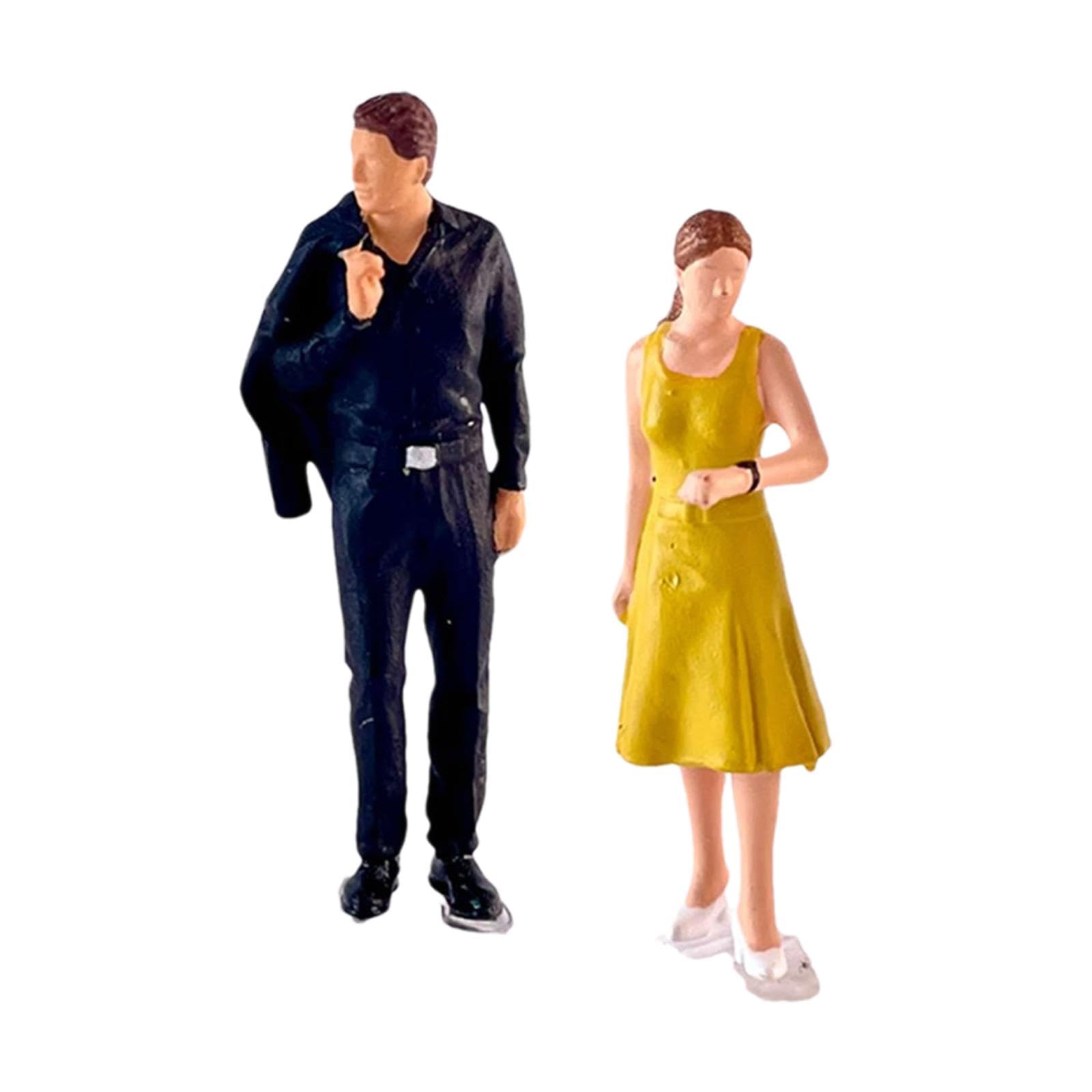 Figurines 1:64 miniatures pour peupler un jardin féerique ou une maquette