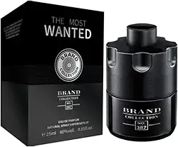 Perfume Masculino The Most Wanted Brand Collection 25 ml – Alta Fixação, Fragrância Oriental Amadeirada, Inspiração Importada Premium