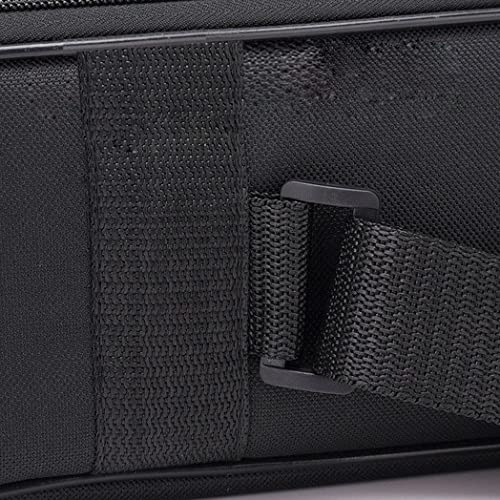 Flute Bag Soft Carry Bag, Flute Storage Bag, Flute Carry Case with Front Pocket, Shoulder Strap Holds 5 Flutes