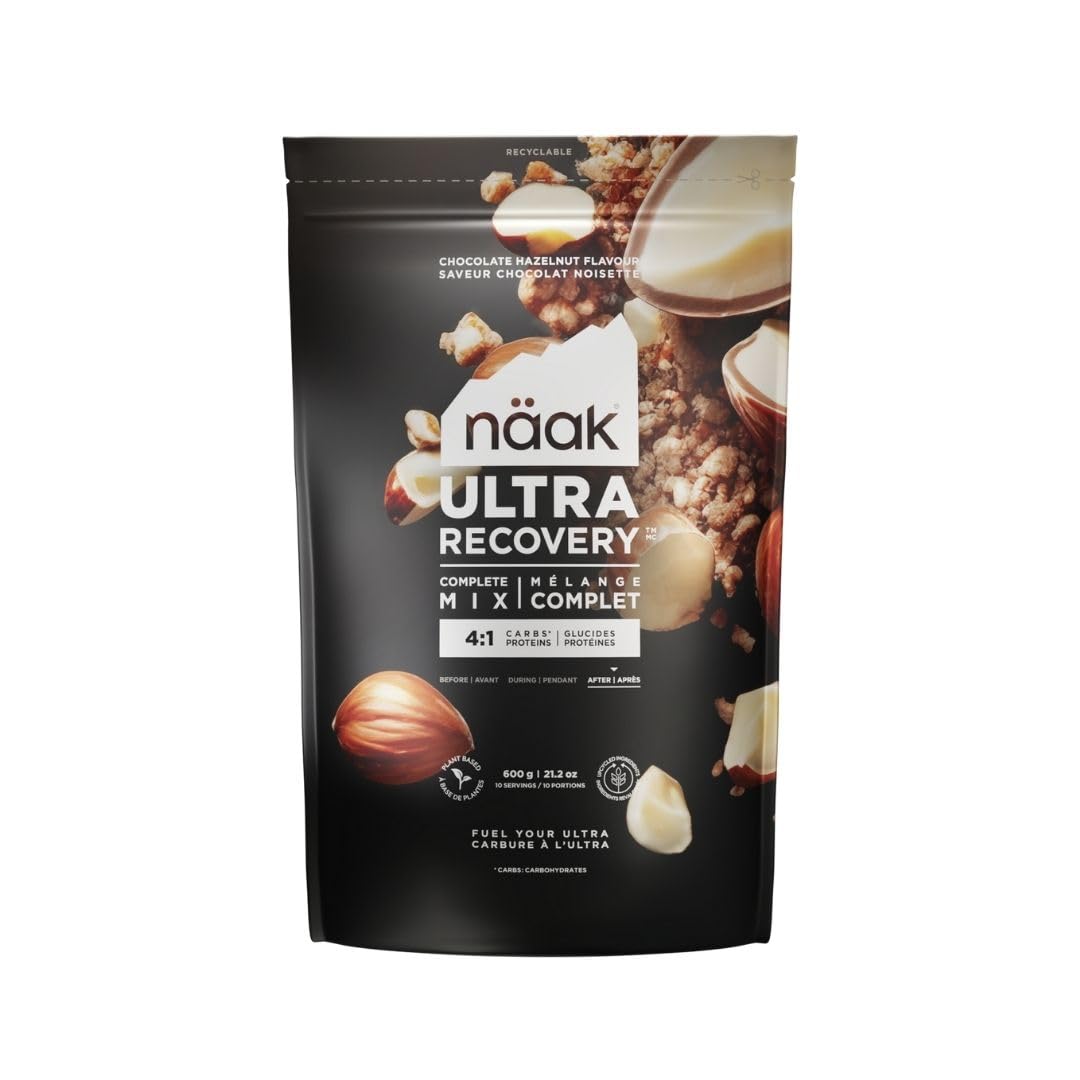 NÄAK Complete Mixes Ultra Recovery, 10 porzioni, 600 g | Fornisce tutti gli ingredienti essenziali per un recupero ottimale dopo un allenamento intensivo. Realizzato con carboidrati naturali
