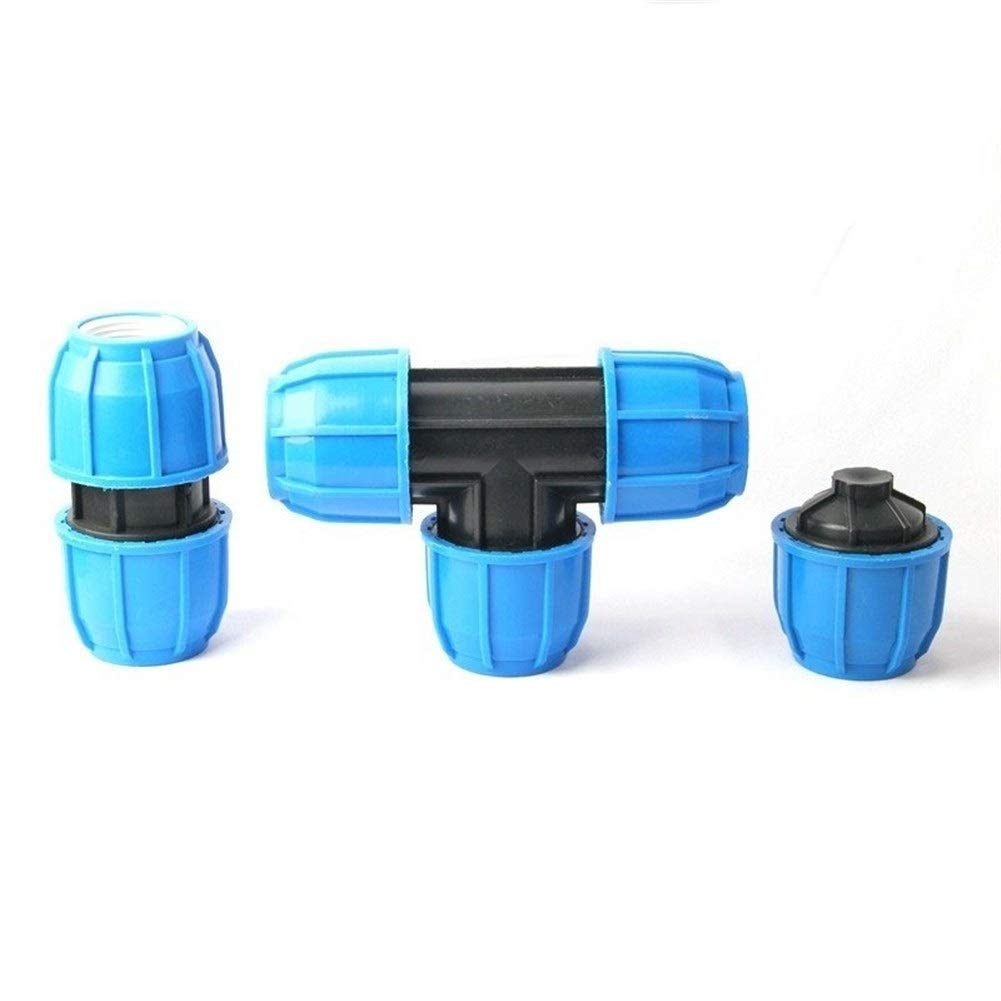 Strumenti di riparazione di tubi Plastic ID 63 millimetri 2 pollici connettore rapido for PVC PPR tubo di riparazione Acqua tubo PE Farm adattatore del tubo congiunto giardino (Color : Straight conne