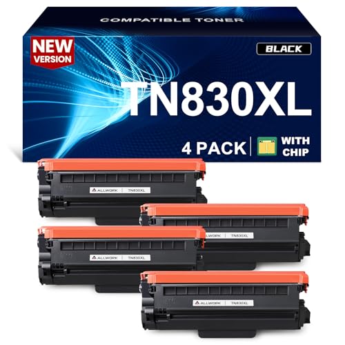 Image of TN830XL Toner Cartridge Replacement for Brother TN-830XL High Yield 4 Black