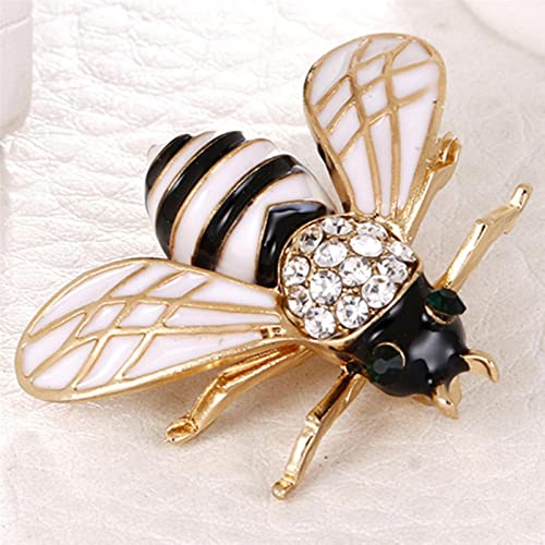 Broches de abeja esmaltados para evitar que se abran los escotes 2