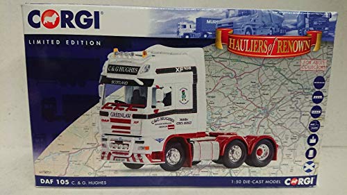 Corgi CC14121 DAF 105 tractor miniatura C & G Hughes Scot-Cab 3