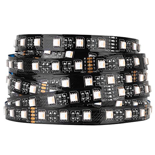Image of BTF-LIGHTING RGBW LED Strip Warm White 16.4ft 60LED DC24V UL Listed IP30