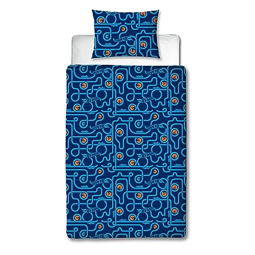Hot Wheels Officially Licensed Beast Design Single Duvet Cover Set, Blue - Image 2
