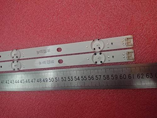 Miwaimao New 10 PCS/Lot 5LED 615mm LED Backlight Strip for LG 32LK6100PLB HC320DUN-ABUL1-A14X 32LK61 SSC_32LK61_BOE(FHD)_5LED_171020