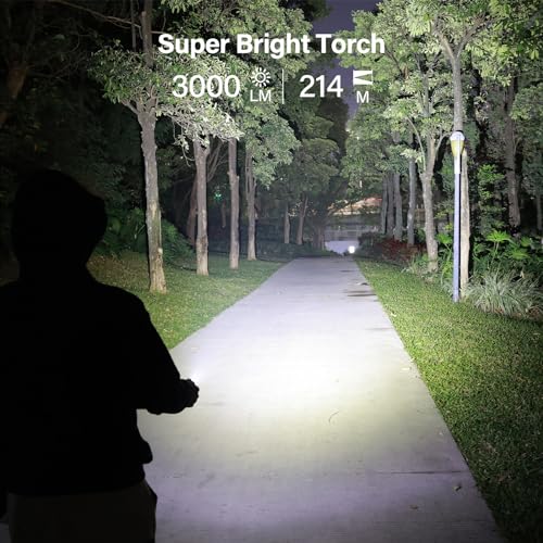 Sofirn SC29 LED Torch Rechargeable 3000 Lumen Torches LED Super Bright with 6 Modes, Portable Small Torch with Battery - Image 4
