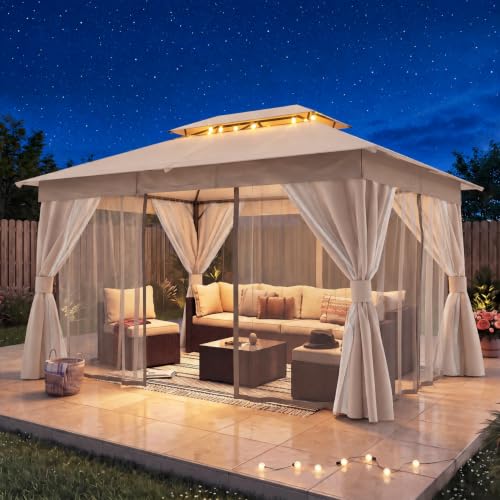LAUSAINT HOME 10×13 Gazebo Canopy