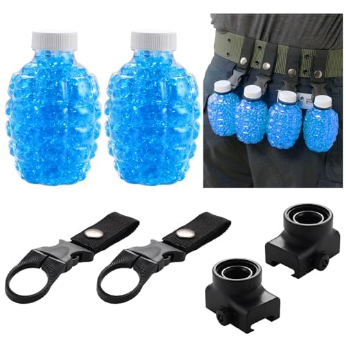 Orby Gel Ball Blaster Splatter Ball Accessories Include Bottle Hopper*2 Tactical Lanyard*2 Adapter*2