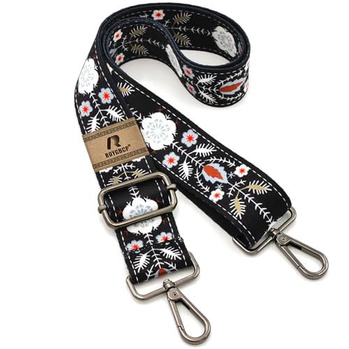 Image of Replacement Purse Strap Shoulder Strap Adjustable Crossbody Strap for Women Crossbody Wide Shoulder Bag, Multicolor, 28 inch-51 inch