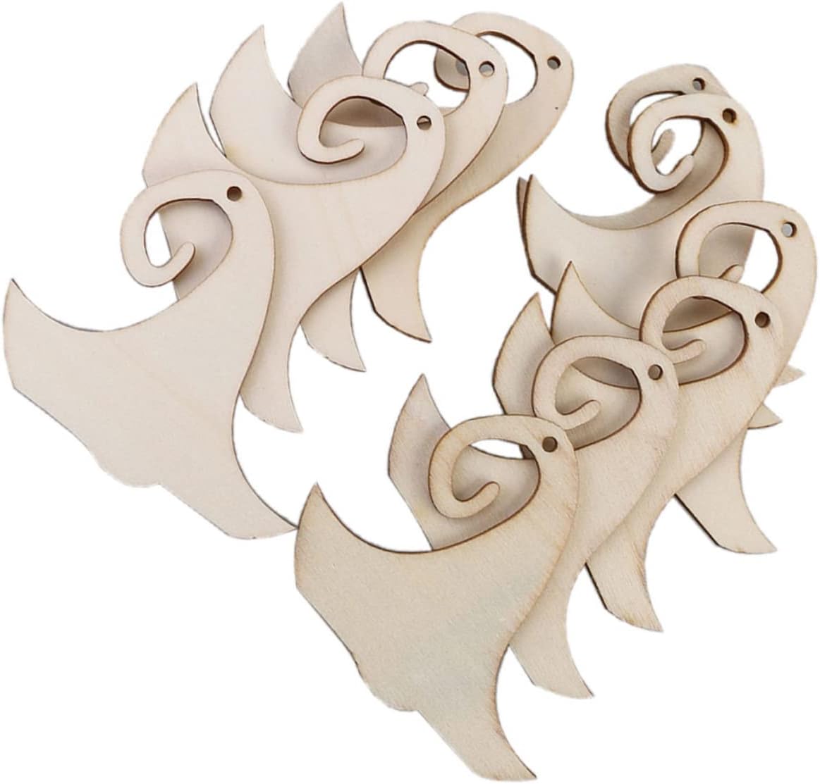 BESTOYARD 10 piezas de sombreros lisos sin terminar patrón de sombrero de mago colgante etiqueta de regalo adornos de Halloween decoración de