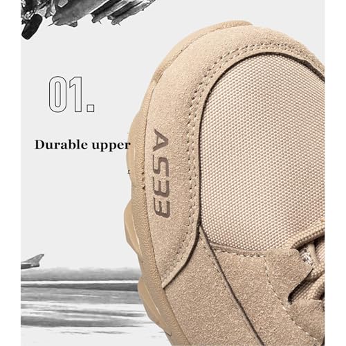 Men's Military Hiking Boots 6 Inches Work Desert lightweight Tactical Combat Boots3