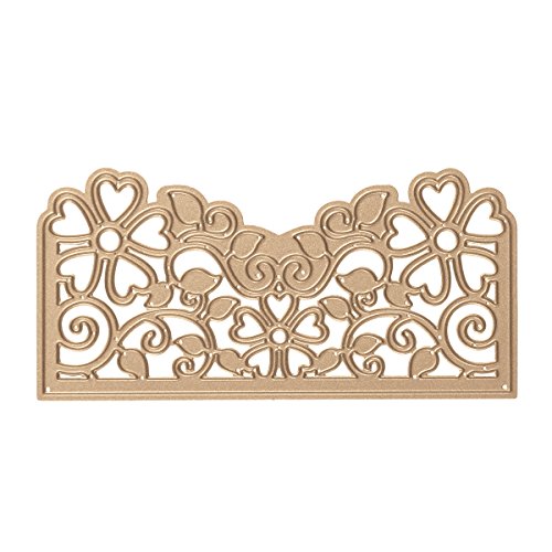 Spellbinders Shapeabilities Top Floral Panel Die, Metal, Brown, 22.2 x 12.8 x 0.2 cm - Image 4