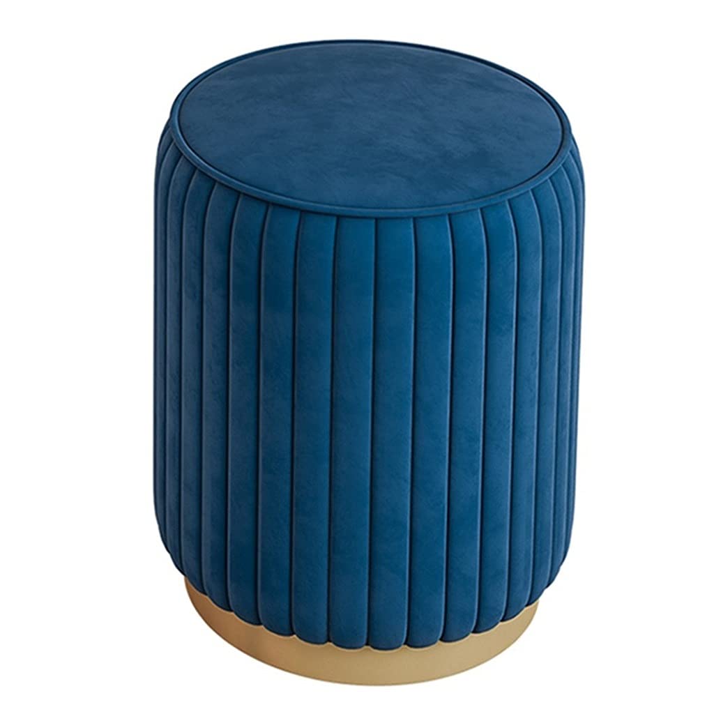 Amazon｜寝室の化粧スツール化粧台の低いスツール丸いスツールのベンチ  